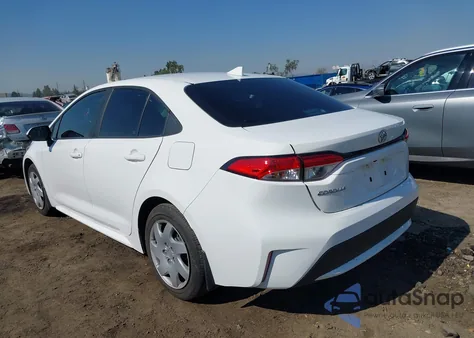 2022 Toyota Corolla Le from USA, damaged, VIN 5YFEPMAE9NP322507